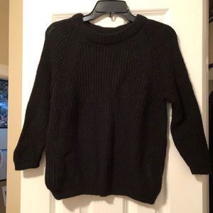 Black sweater zara